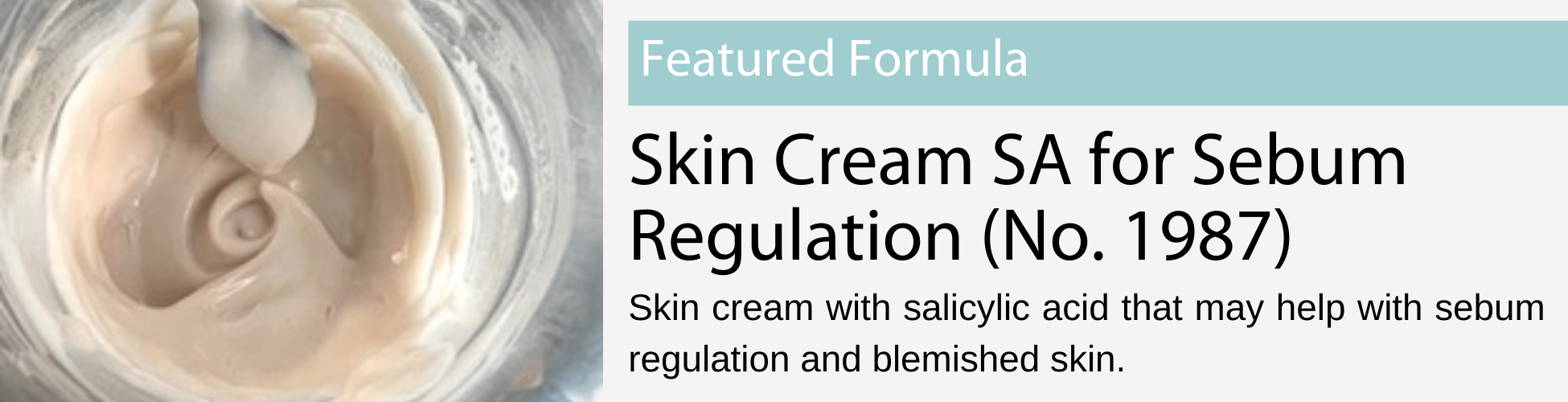 Formula for Skin Cream SA